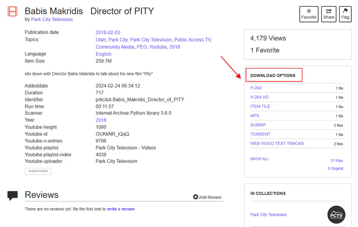 internet archive download