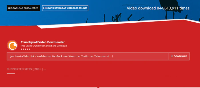 Crunchyroll online-downloader