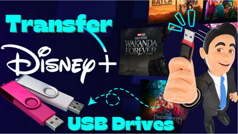 download disney+ movies to usb