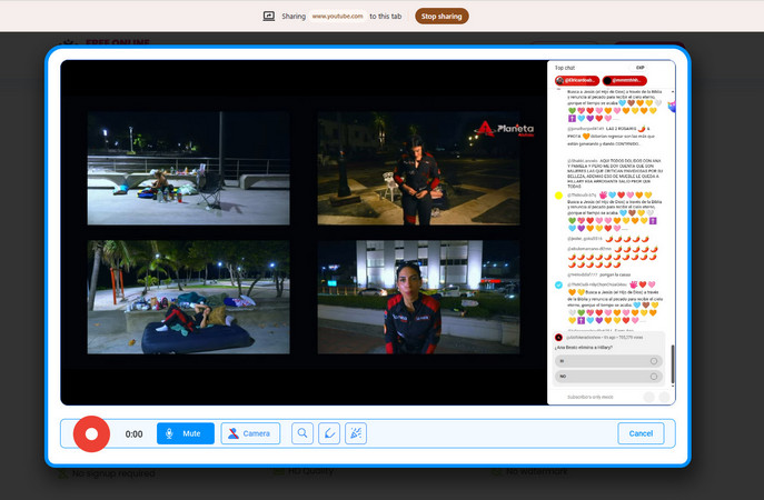 capture youtube live stream free online