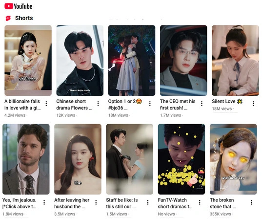 Free Short Dramas on YouTube