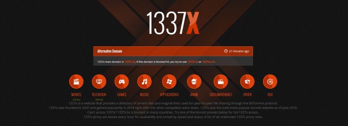 hdtoday alternatives 1337x.tw