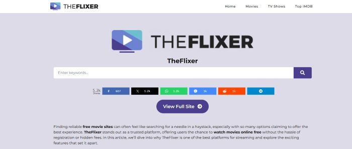 hdtoday alternatives theflixer