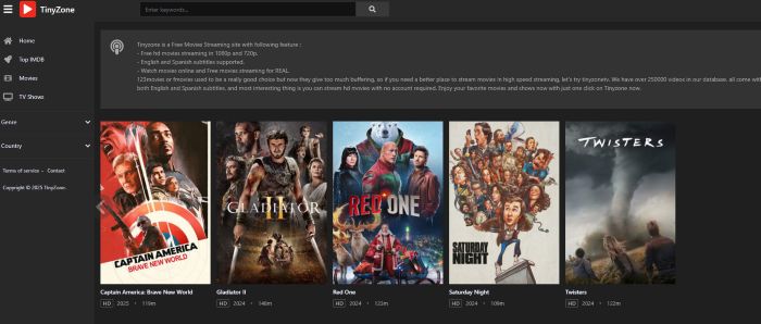 hdtoday alternatives tinyzone