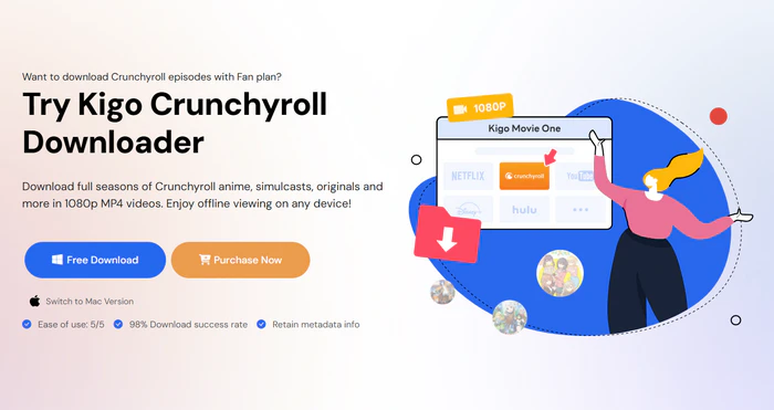 kigosoft crunchyroll downloader