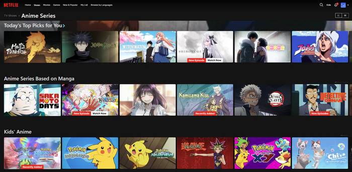 netflix anime