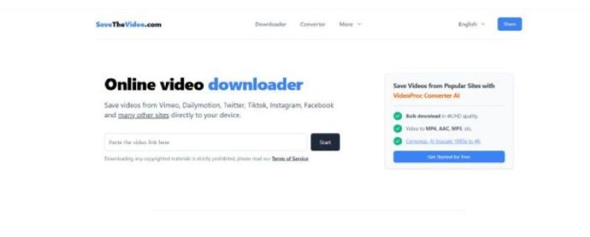 savethevideo downloader