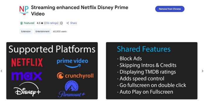 netflix ad blocker extension streaming enhanced