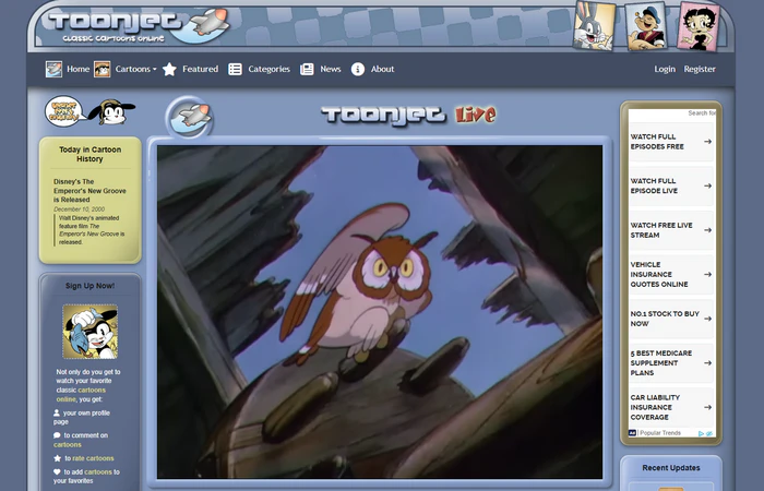 watch cartoons online toonjet