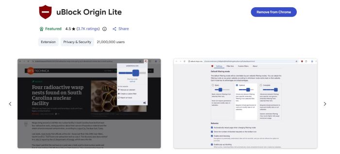 netflix ad blocker extension  ublock origin lite
