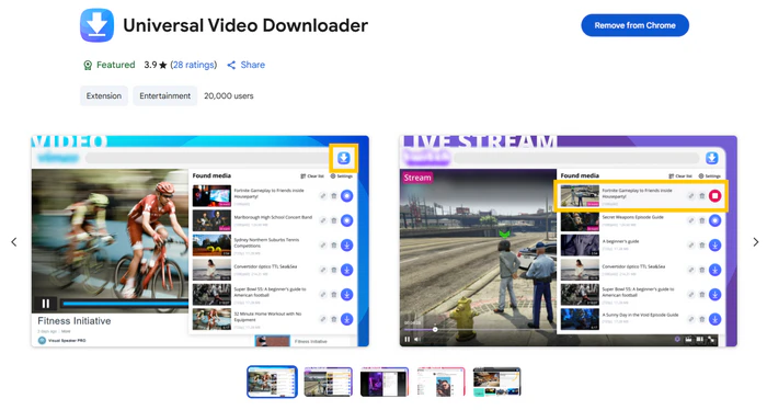 universal video downloader