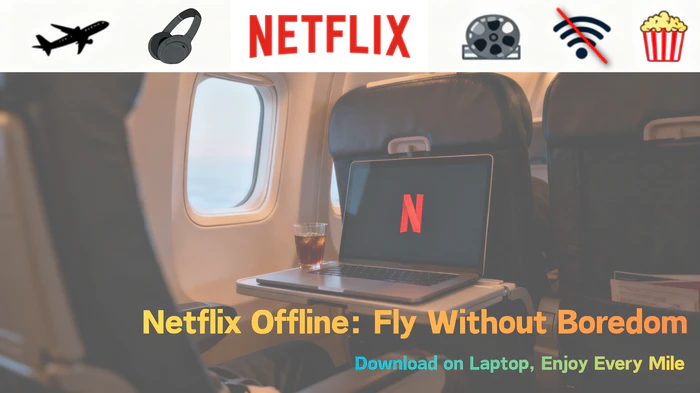 watch netflix on a plane