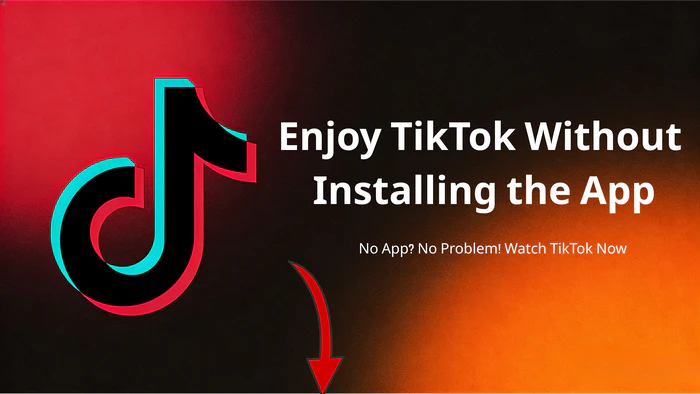 watch tiktok without app