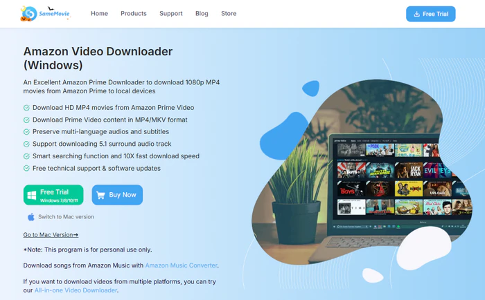 samemovie Amazon Video downloader