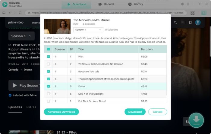 advanced download