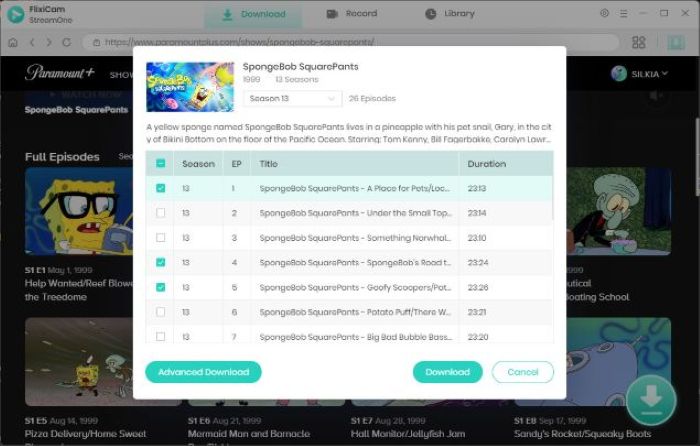 advanced download