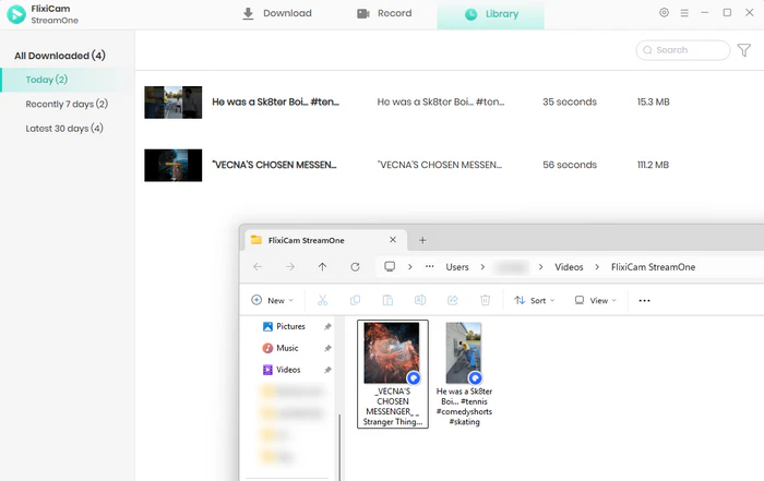 locate mp4 youtube shorts downloads