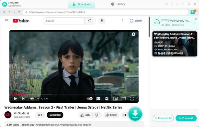 downloading youtube