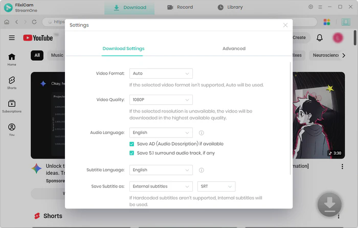 youtube srt subtitles